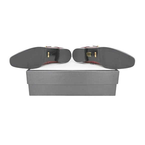 Gucci Women's 599019 Double G Strap Leather Ankle Boots - Picture 11 of 12